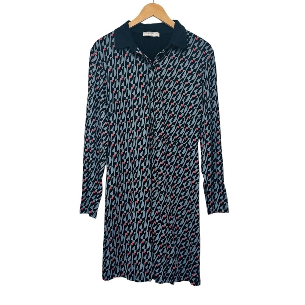 Mademoiselle Yeye Printed Shift Dress pinup
